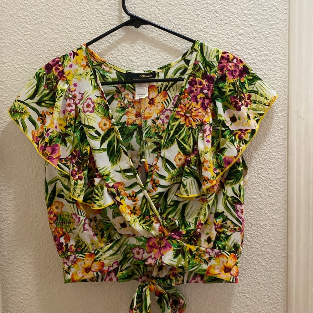 Minette floral top size M